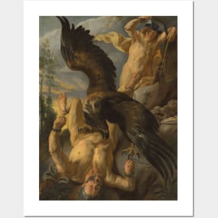 Prometheus Bound by Studio Of Jacob Jordaens Posters and Art